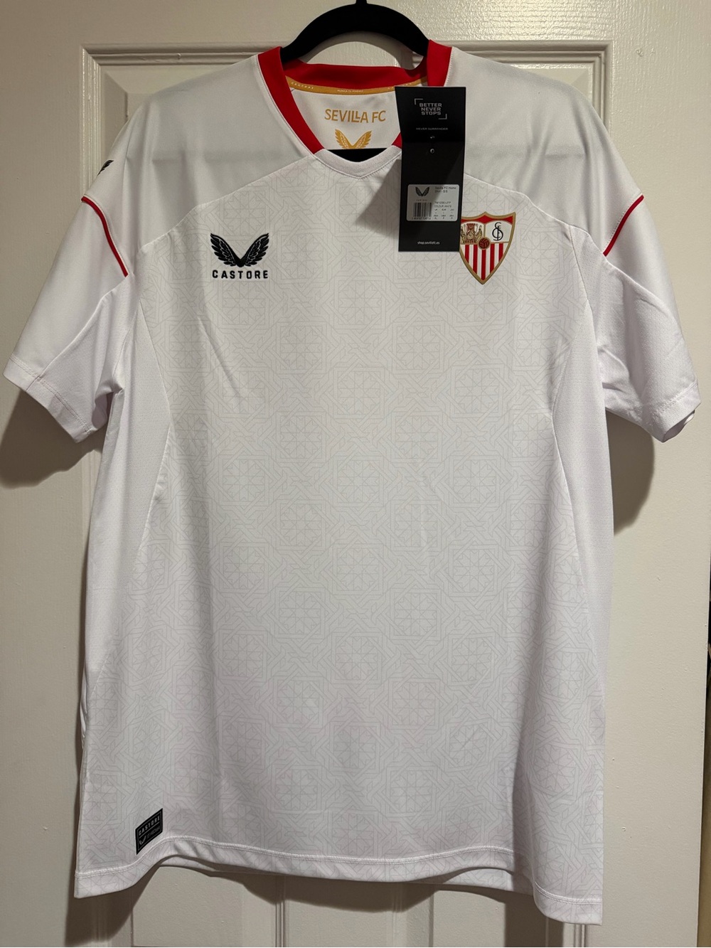 Sevilla FC Men's White Home Jersey